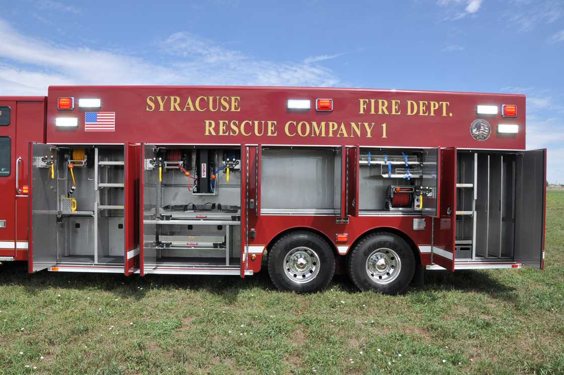 Syracuse, NY FD Heavy Rescue SVI Trucks