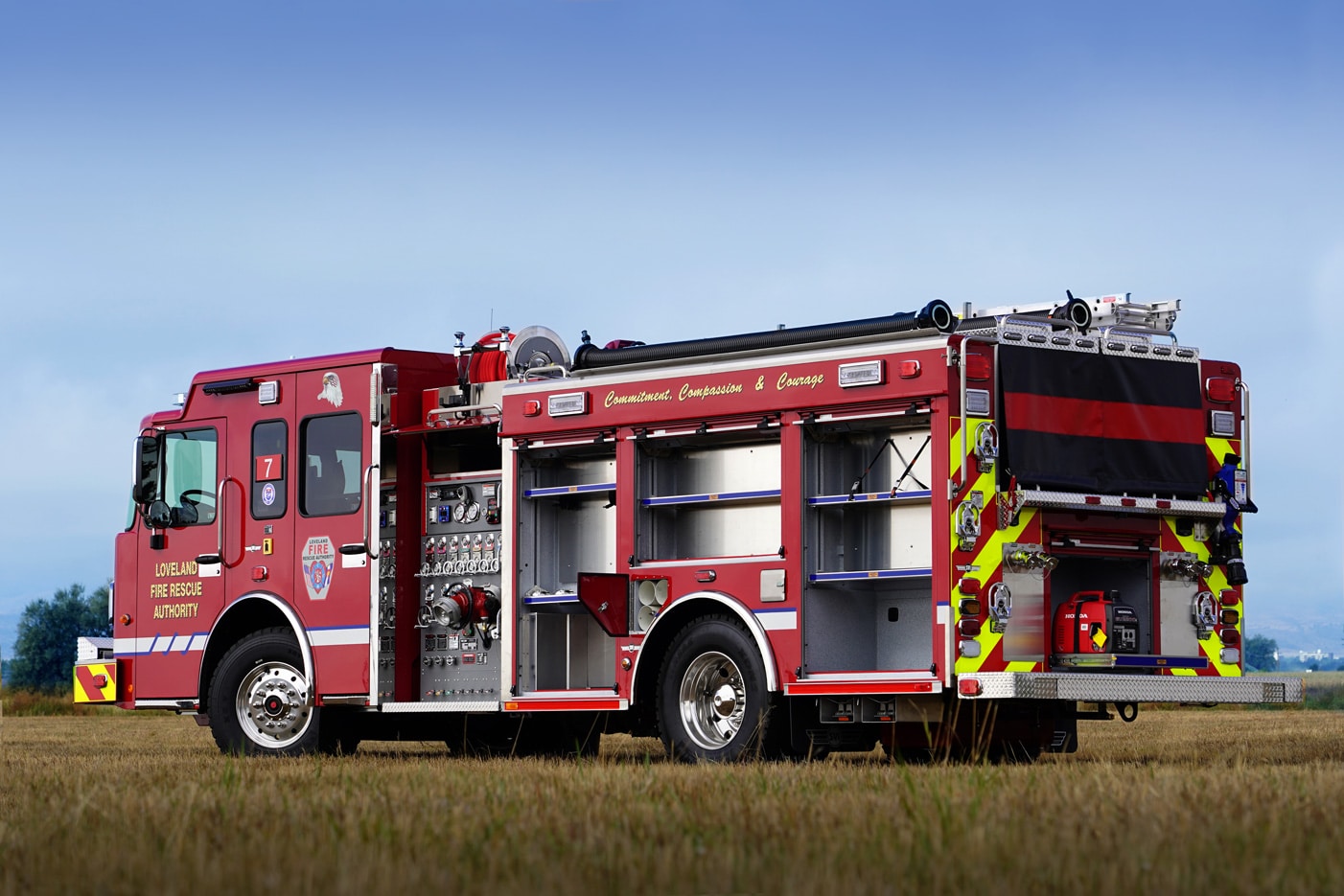 Loveland Fire Rescue Authority Rescue Pumper #1073 - SVI Trucks