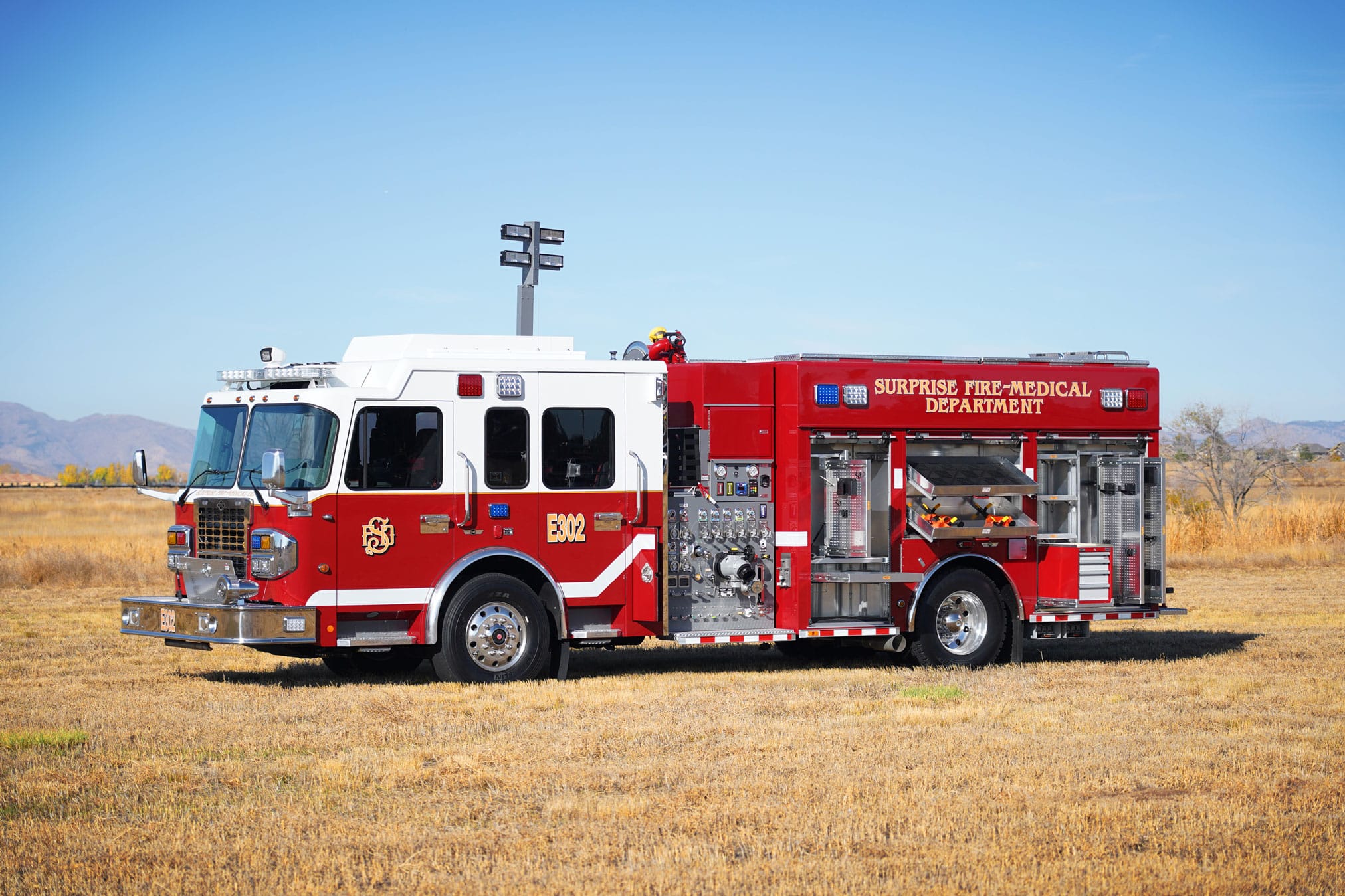 Surprise, AZ Fire-Medical Department Rescue Pumper #1162 - SVI Trucks