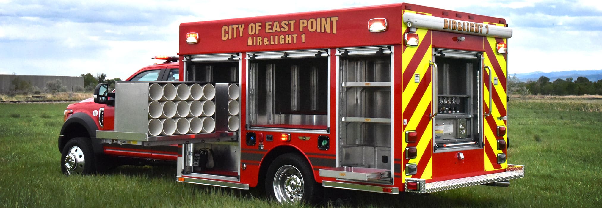 East Point, GA Fire Department Air/Light 1014 SVI Trucks