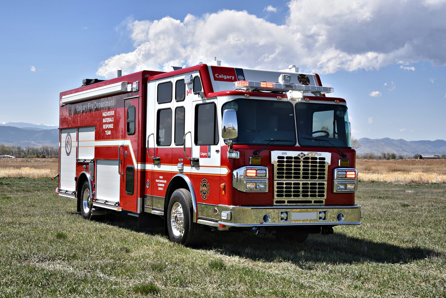 Calgary, AB Fire Department Hazmat 973-975 - SVI Trucks