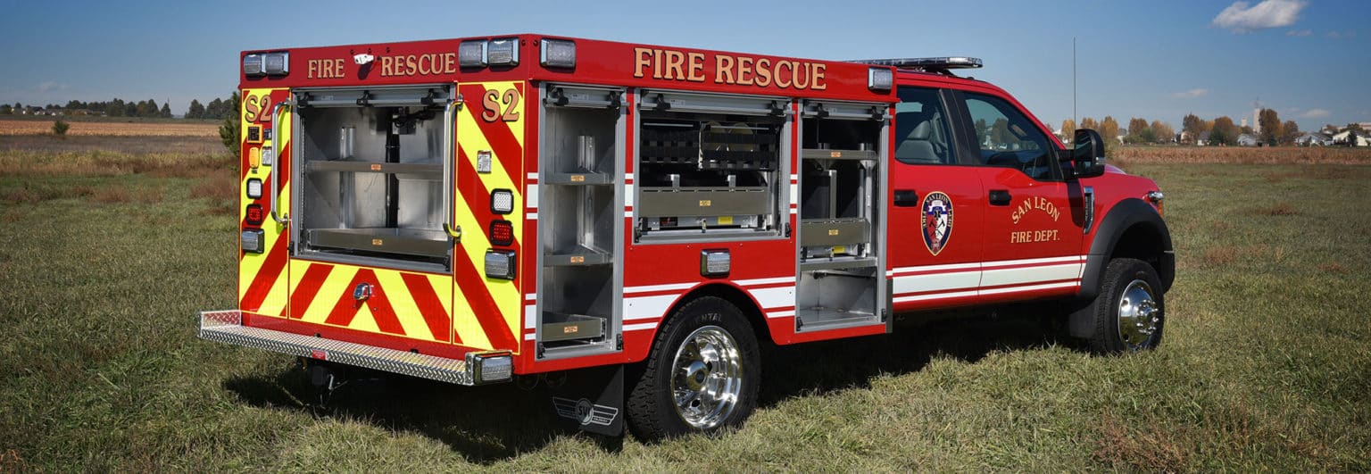 San Leon Fire Department Light Rescue Truck #1020 - SVI Trucks