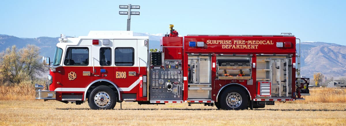 Surprise, AZ Fire-Medical Department Pumper #1161 - SVI Trucks